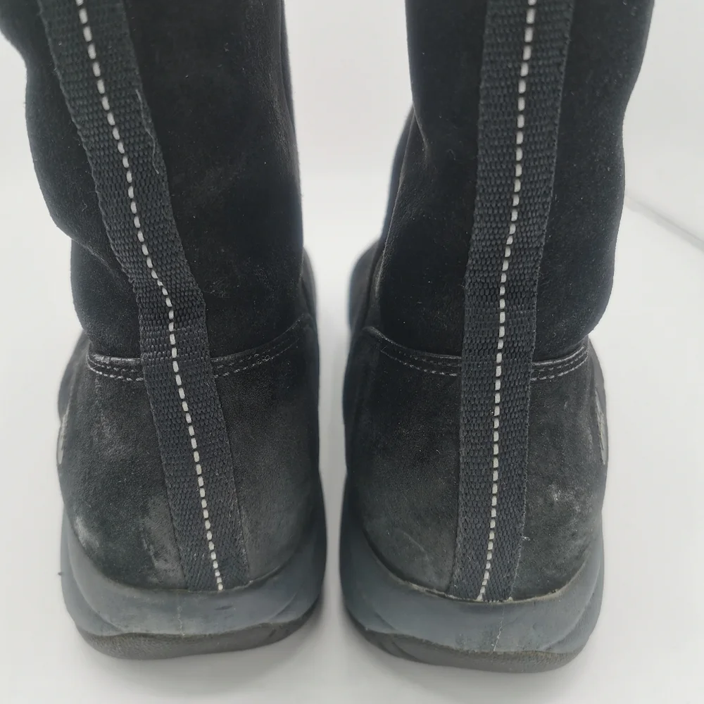 SIZE 8 Merrell Primo Chill Massif, Black Suede Boots EUC B61 - Picture 4 of 10